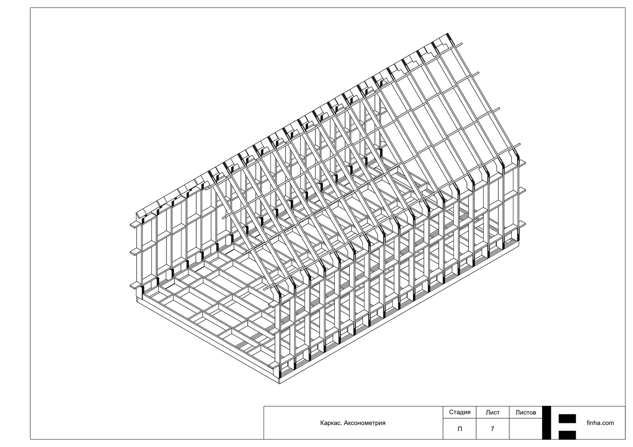 How to build a barn frame with a pointed roof in a day?