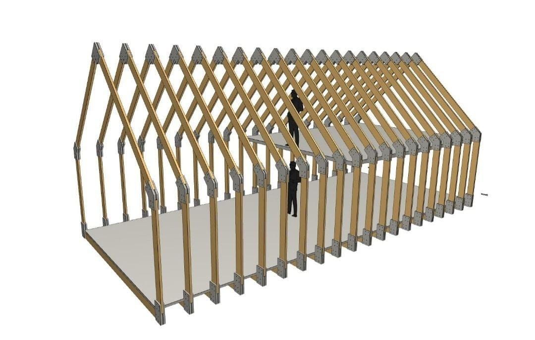 Reconstruction of an existing residential building