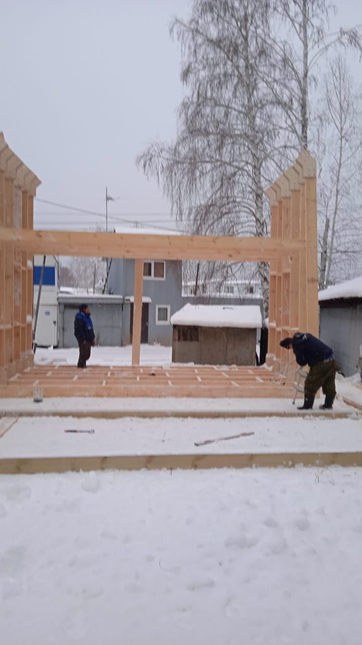 Winter is no obstacle to assembly